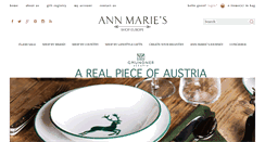 Desktop Screenshot of annmarie.com