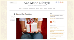 Desktop Screenshot of lifestyle.annmarie.com